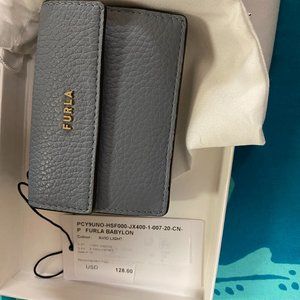 Furla blue small wallet